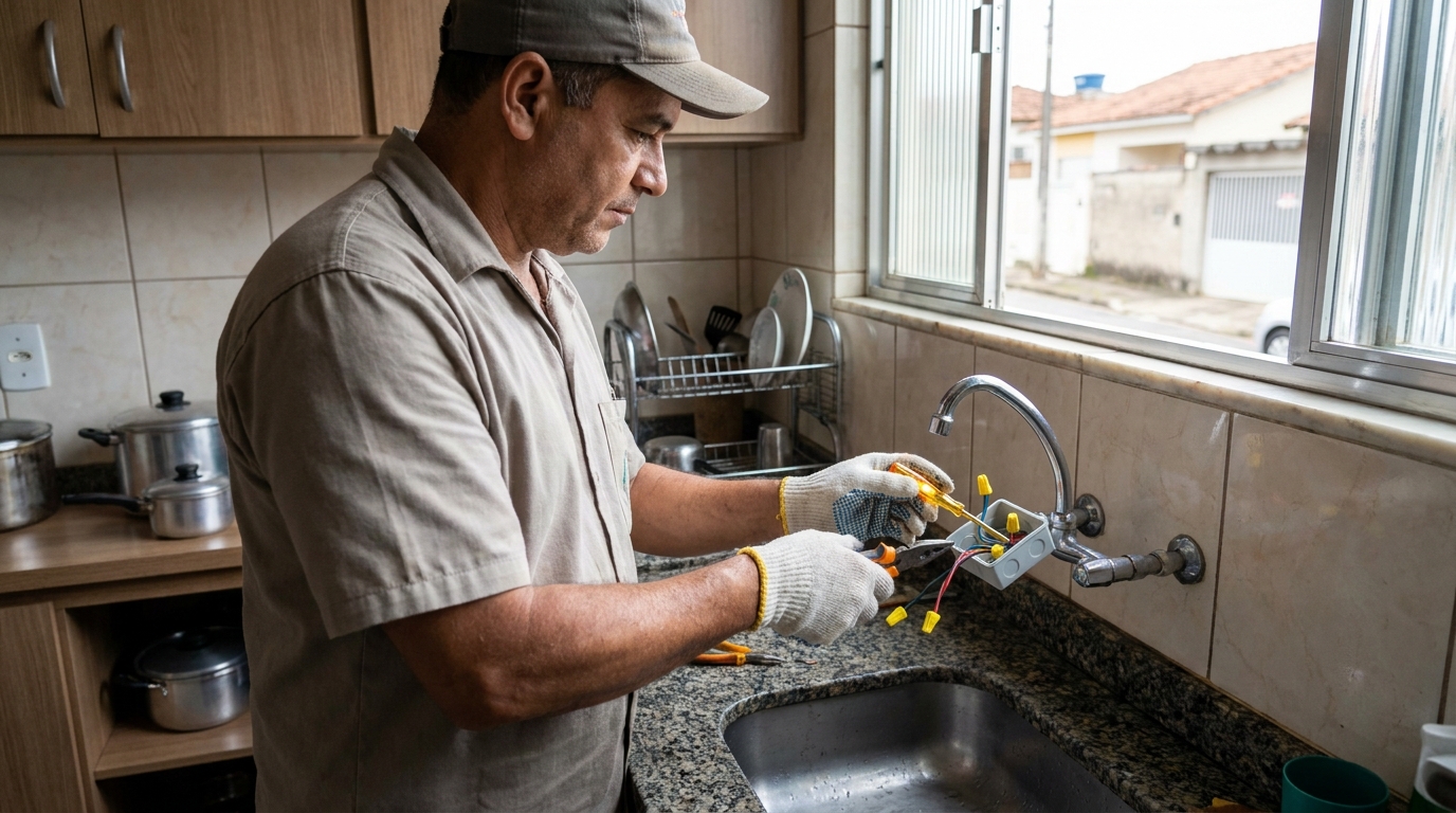 Adequação de Ponto Elétrico em Campinas‑SP