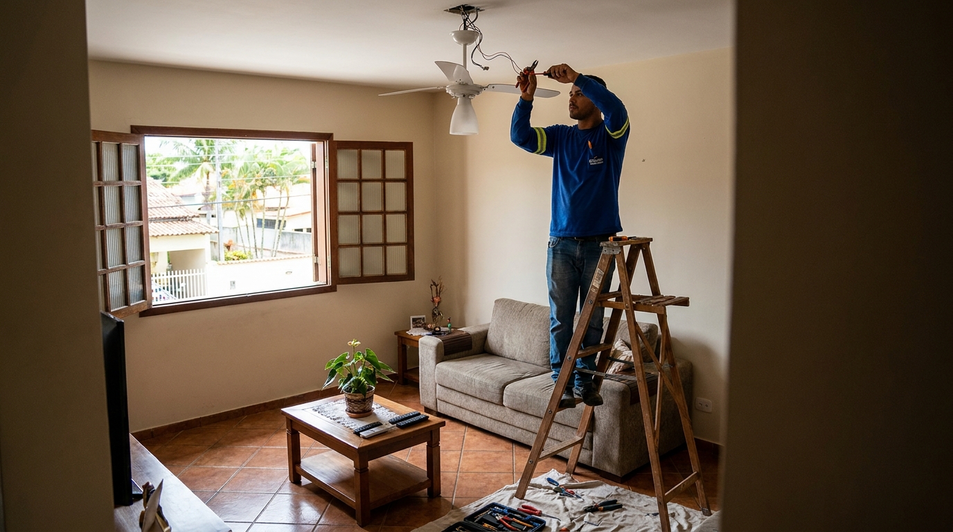 Reforço de Suporte no Teto em Campinas‑SP